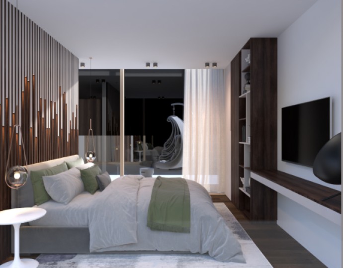 Très spacieux appartement récemment construit avec 3 chambres à coucher dans le centre de Koksijde-Bad.